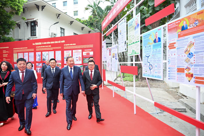 Tổng Bí thư Tô Lâm thăm, làm việc với Báo Nhân Dân