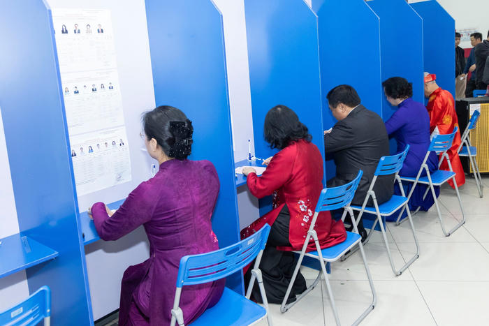 Tổng số cử tri tham gia bỏ phiếu đạt tỷ lệ 93,19%, có 5 tỉnh đạt sát mức 100%