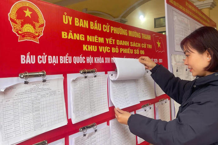 Kết thúc bỏ phiếu bầu cử, 34 địa phương đạt tỷ lệ cử tri đi bầu trên 99%