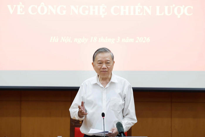 Tổng Bí thư Tô Lâm: Phát triển công nghệ chiến lược là việc không thể chậm trễ