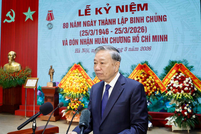 Tổng Bí thư Tô Lâm: Binh chủng Công binh tiếp tục phát huy truyền thống “Mở đường thắng lợi”