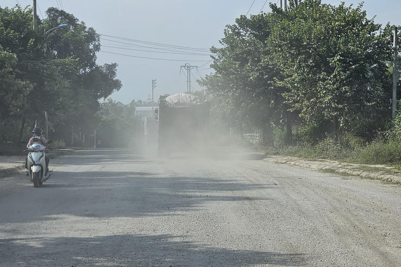 Điện Biên: Xe trọng tải lớn ngược xuôi, tiềm ẩn nhiều hệ lụy