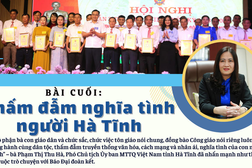 Bài cuối: Thấm đẫm nghĩa tình người Hà Tĩnh