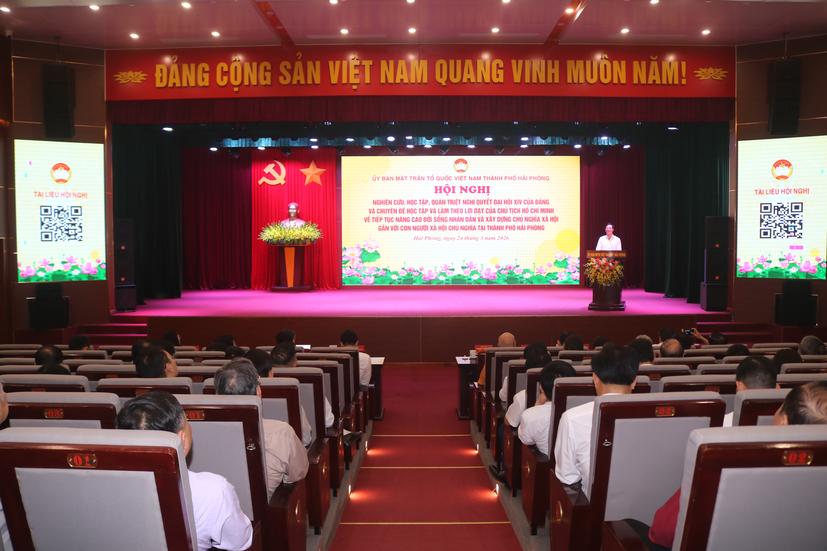 Hải Phòng: Cán bộ Mặt trận nghiên cứu, học tập Nghị quyết Đại hội XIV của Đảng