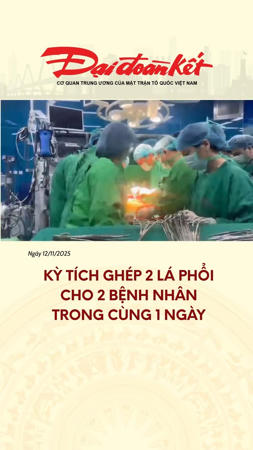 Kỳ tích ghép 2 lá phổi cho 2 bệnh nhân trong cùng 1 ngày