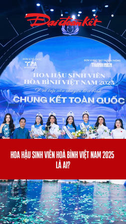 Hoa hậu Sinh viên Hòa bình Việt Nam 2025 là ai?
