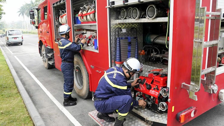 Quyết tâm bảo vệ an toàn tuyệt đối PCCC&CNCH phục vụ Đại hội XIV của Đảng