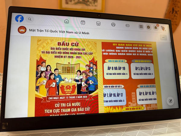 Lan tỏa thông tin bầu cử bằng công nghệ số