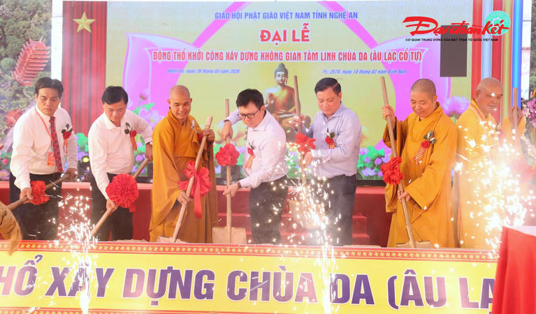 Khởi công xây dựng chùa Da, nơi tri ân hơn 500 liệt sĩ nhà báo cách mạng