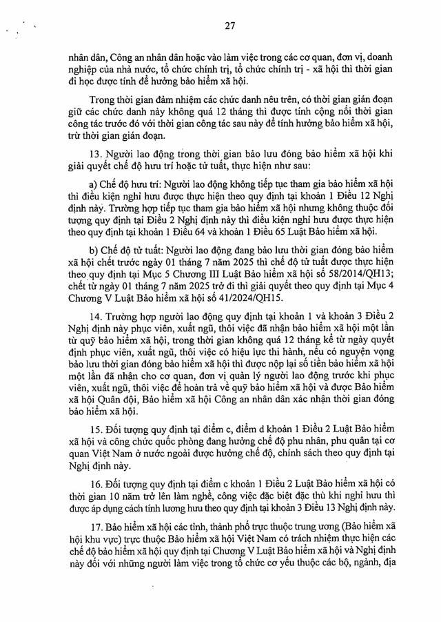 Nghị định 157/2025/NĐ-CP: Quy định mới về lương hưu, lộ trình nghỉ hưu, trợ cấp... đối với quân nhân, Công an, dân quân thường trực- Ảnh 27.