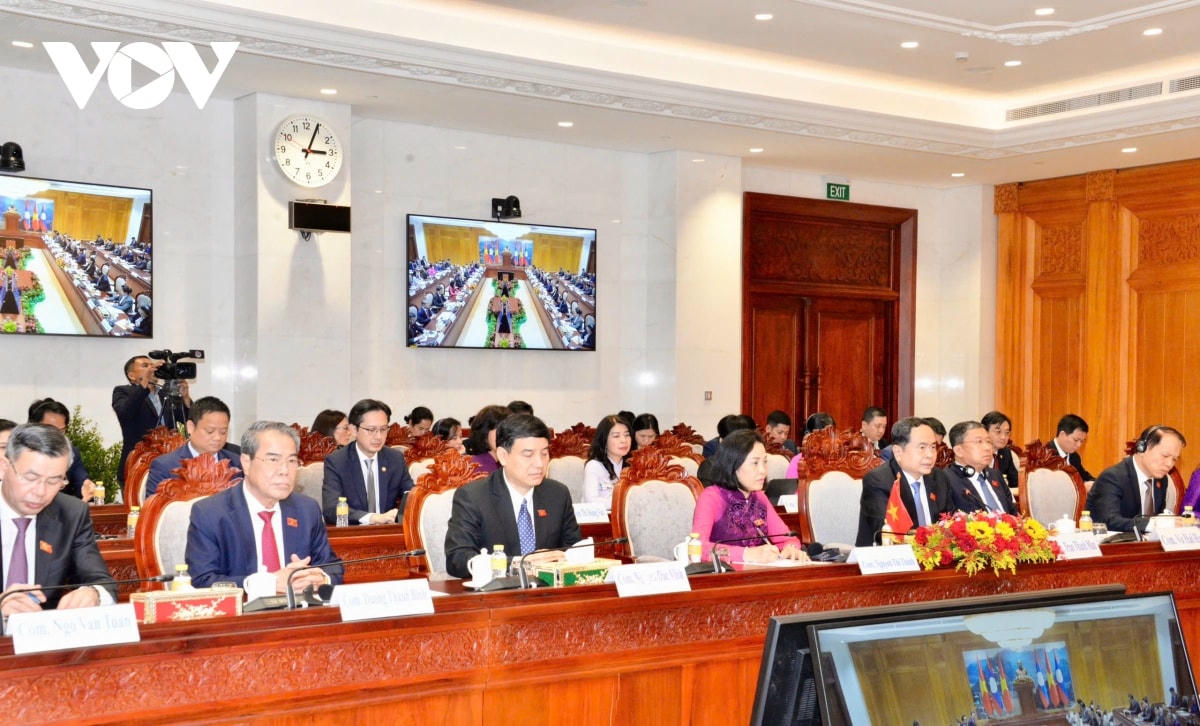 chủ tịch quốc hội trần thanh mẫn hội đàm với chủ tịch quốc hội lào saysomphone phomvihane hình ảnh 5 chu tich quoc hoi tran thanh man hoi dam voi chu tich quoc hoi lao saysomphone phomvihane hinh anh 5