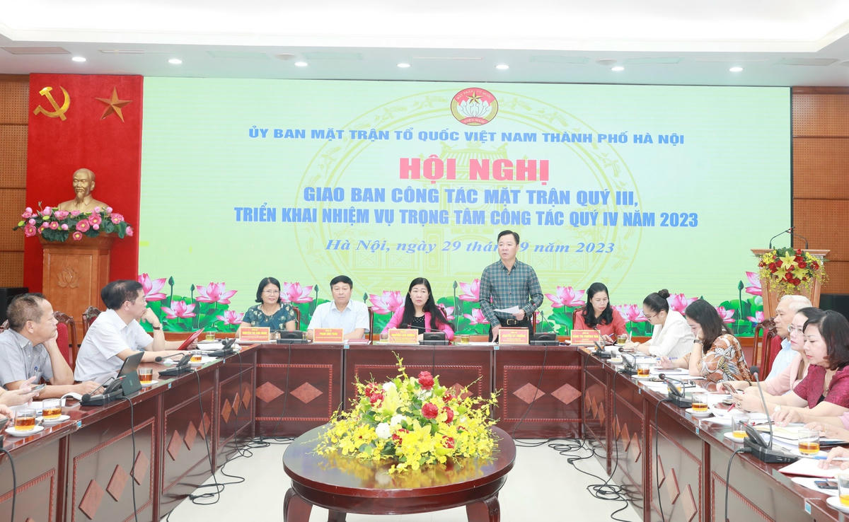 Quang cảnh hội nghị.