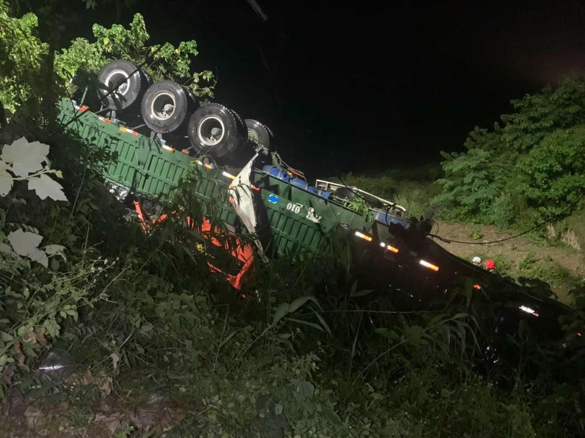 Hiện trường vụ tai nạn. Ảnh: CAQT.