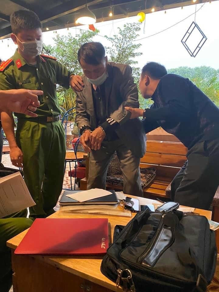 Sau khi nhận 50 triệu đồng, Hà Văn Thành đã bị công an bắt giữ