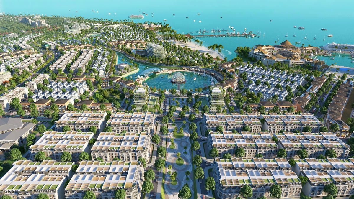 Phối cảnh dự án Khu nghỉ dưỡng phức hợp Enclave Phú Quốc.
