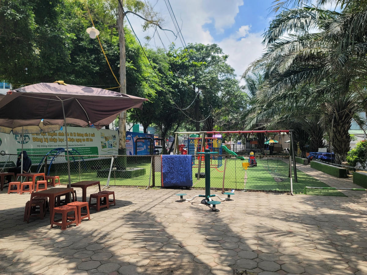 Theo tìm hiểu, khu vui chơi của trẻ em của toà nhà đã bị chủ đầu tư