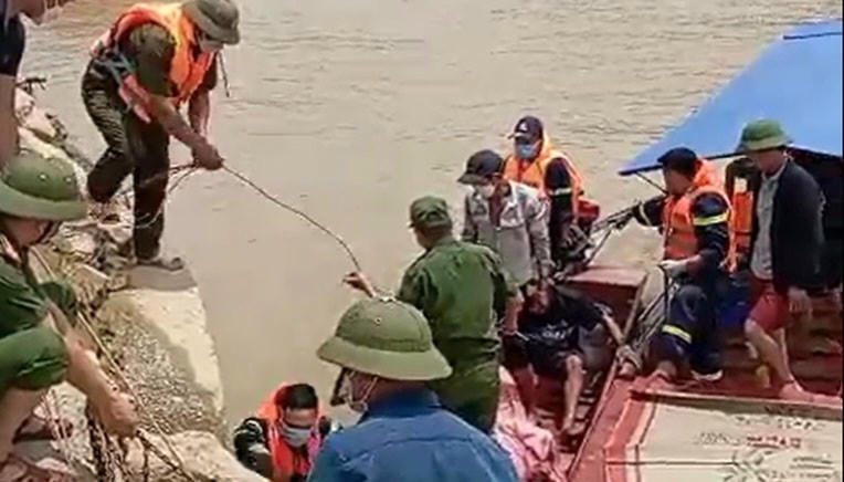 Vị trí tìm thấy thi thể Phạm Quang D. Ảnh: Báo Lào Cai