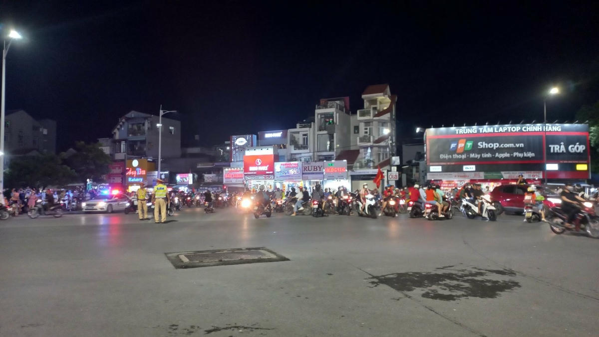  Lực lượng CSGT, CS cơ động... đã được điều động để đảm bảo an ninh, trật tự.