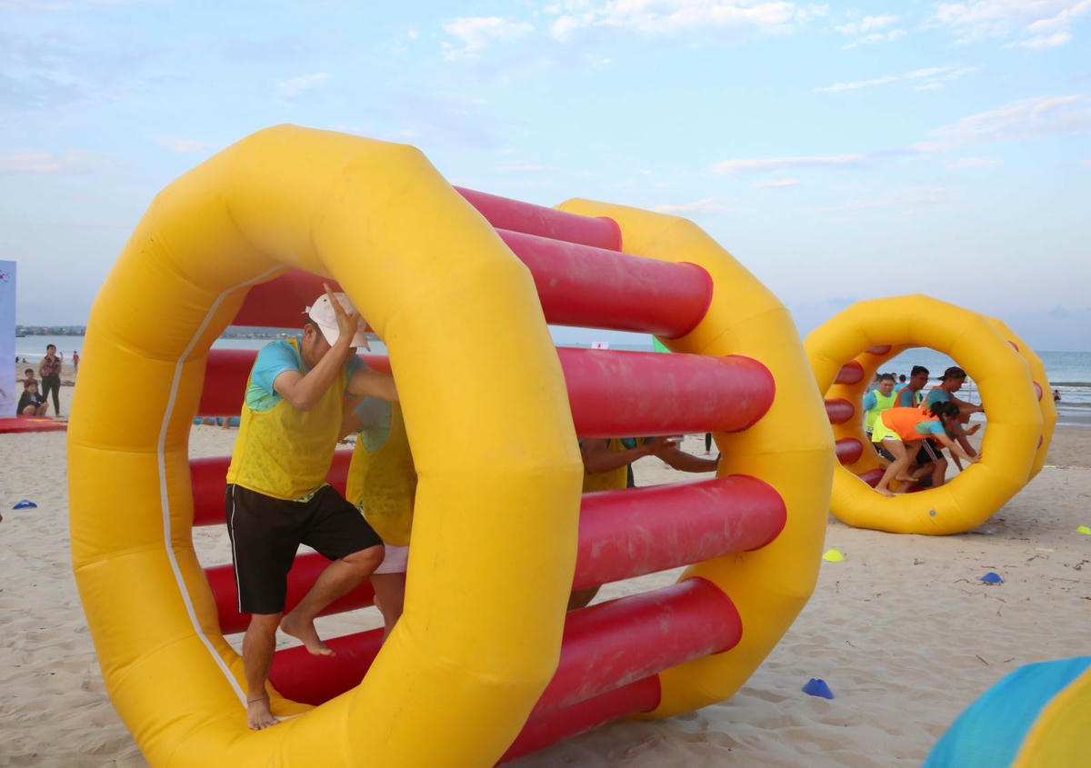 Các hoạt động Team building được người lao động hưởng ứng nồng nhiệt.