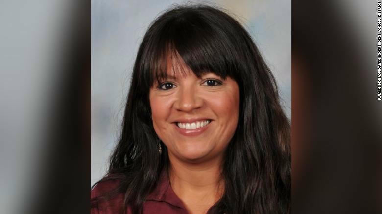 Eva Mireles từng là giáo viên tại Trường Tiểu học Robb. Ảnh: CNN.