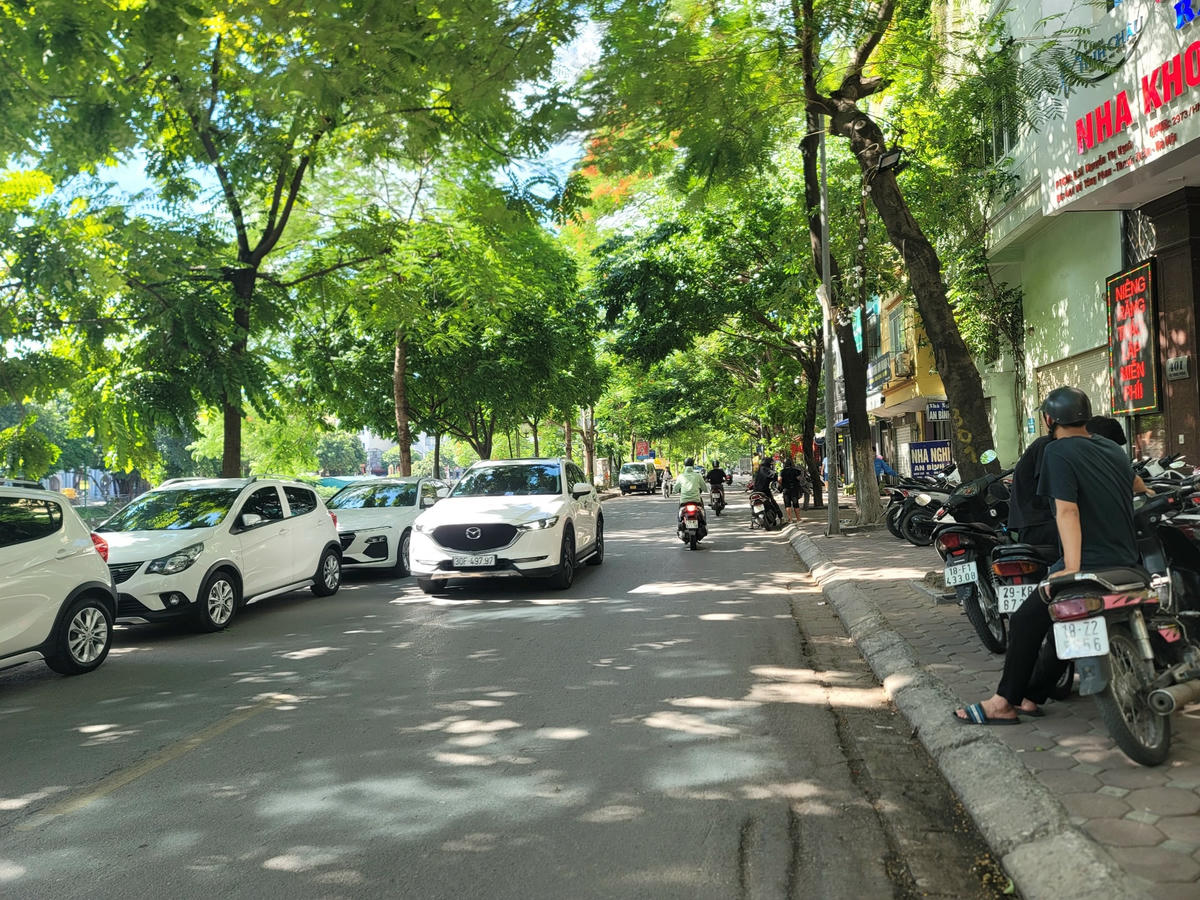 Đáng chú ý, phố Vũ Tông Phan ở quận Thanh Xuân dài chưa đầy 2km nhưng có hàng chục mặt bằng đang bỏ trống, treo biển cho thuê đã lâu.