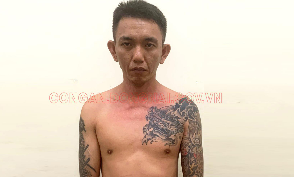 Đối tượng Bạch Ngọc Minh. Ảnh: Công an Đồng Nai