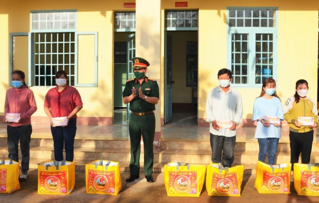 Công tác chăm lo đời sống vật chất và tinh thần nhân dân vùng biên luôn được Đảng và nhà nước ta quan tâm. Ảnh: budop.binhphuoc.gov.vn