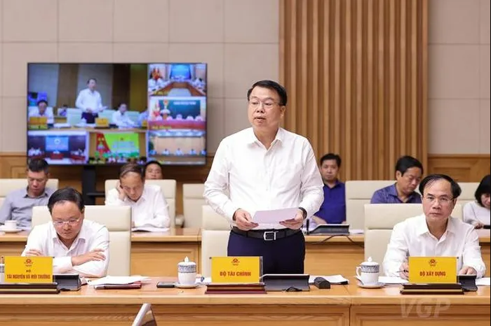 Thứ trưởng Bộ Tài chính Nguyễn Đức Chi. Ảnh: VGP