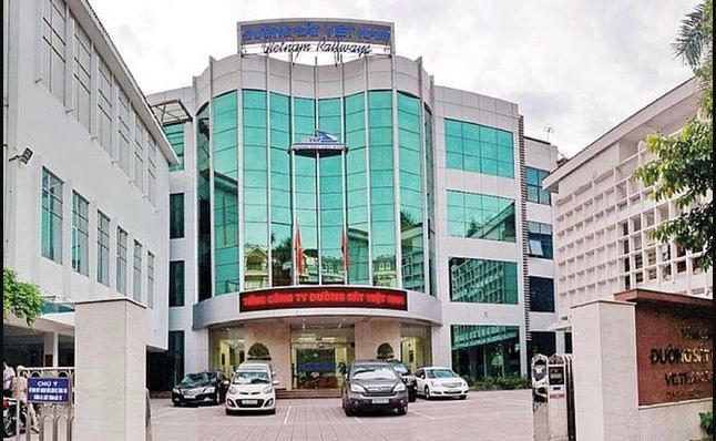 Trụ sở Tổng công ty Đường sắt Việt Nam. Ảnh: Báo Chính phủ