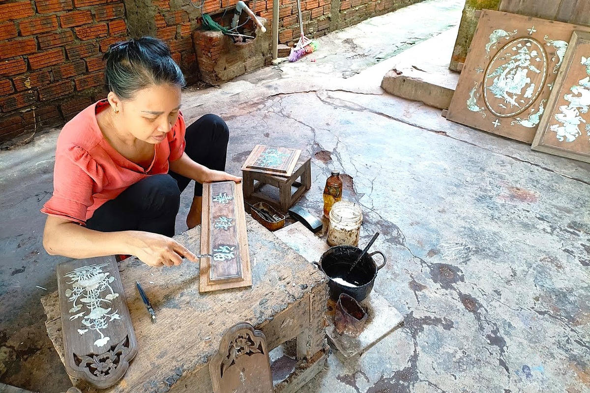 Làng mộc Kim Bồng 1