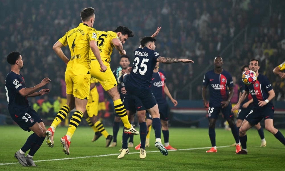 Hummels đánh đầu ghi bàn thắng duy nhất ở trận lượt về. (Nguồn: AFP/Getty Images) dortmund-champions_league_chung_ket_0805_3.jpg