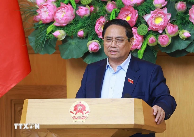 Thủ tướng Phạm Minh Chính. (Ảnh: Dương Giang/TTXVN)