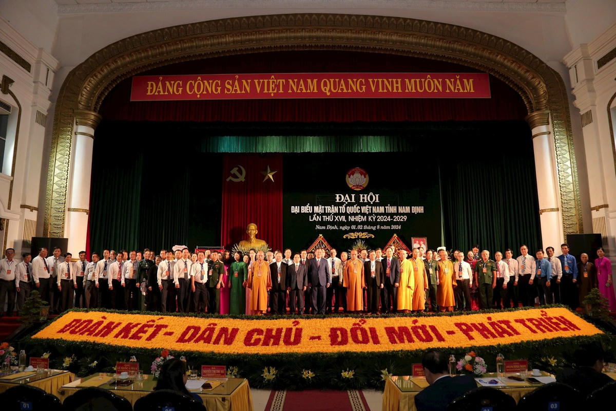 Ủy ban MTTQ Việt Nam tỉnh Nam Định khóa mới.