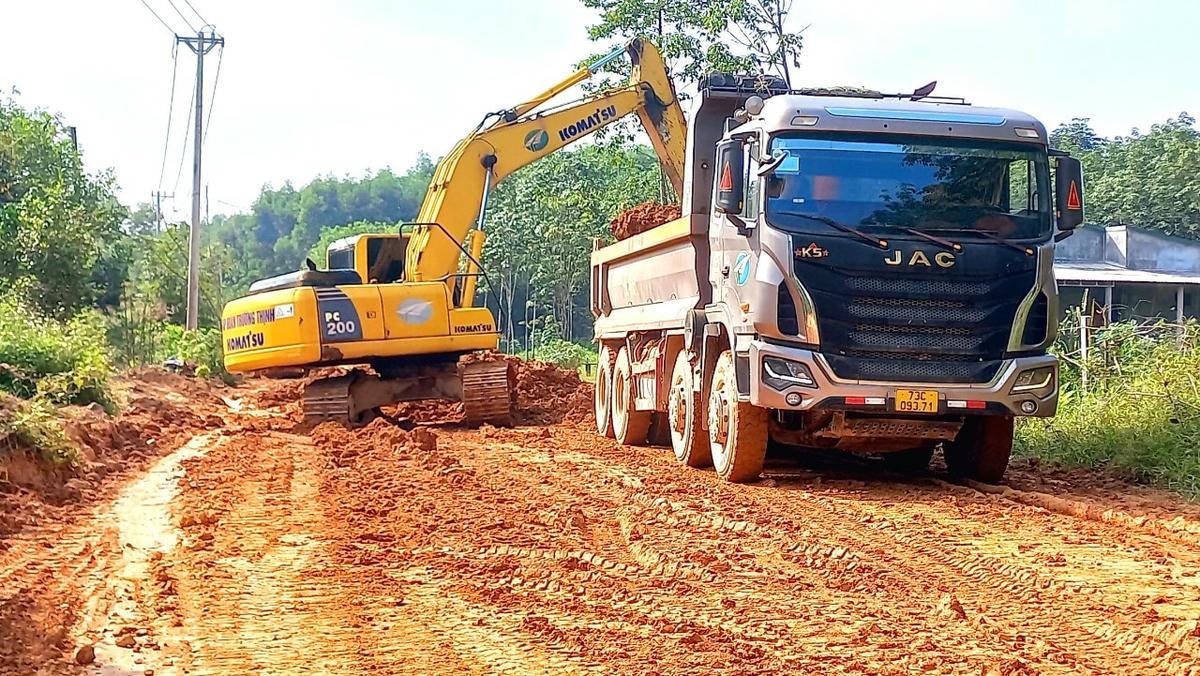 Năm 2023, dự kiến tỉnh Quảng Trị cần khoảng 4,2 triệu m3 đất làm VLSL.