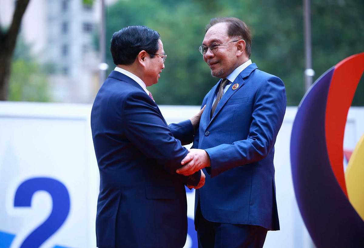 Thủ tướng Phạm Minh Chính bắt đầu các hoạt động tại Hội nghị Cấp cao ASEAN 46- Ảnh 2. Thủ tướng Phạm Minh Chính bắt đầu các hoạt động tại Hội nghị Cấp cao ASEAN 46- Ảnh 2.