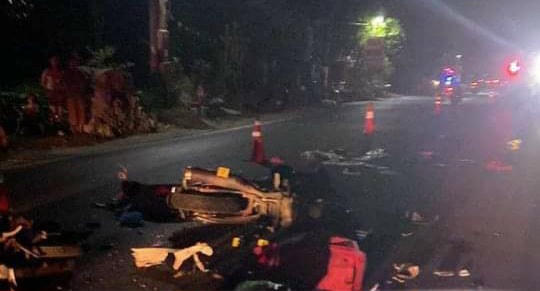 Hiện trường vụ tai nạn. Ảnh: IT