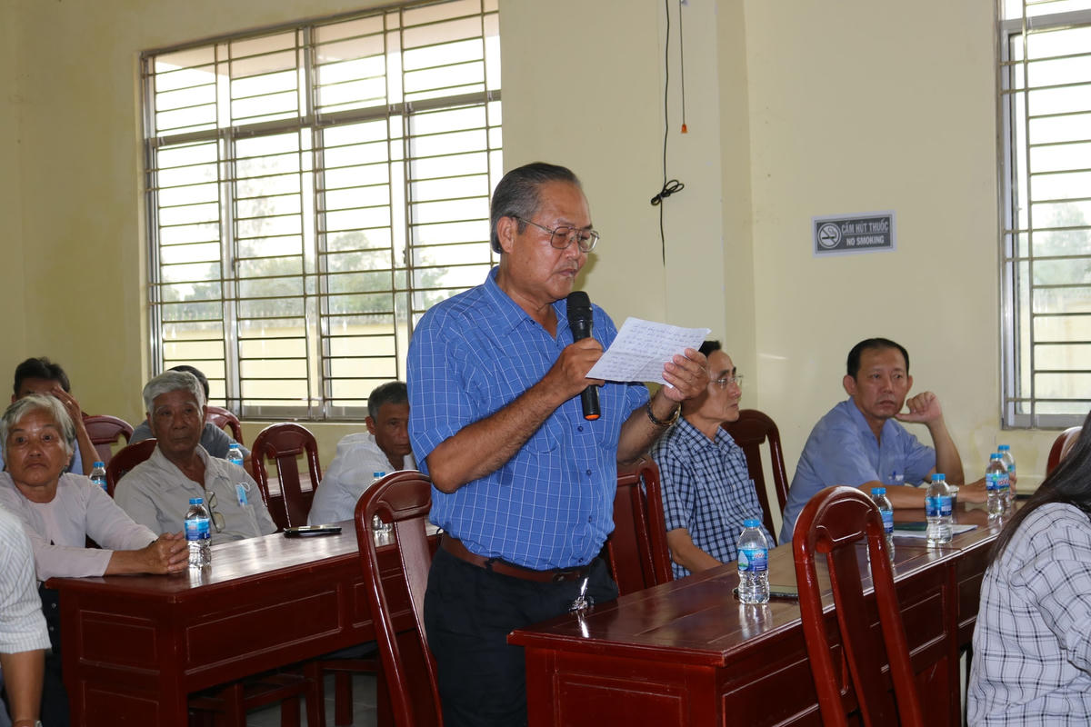 Cử tri kiến nghị nhiều vấn đề xác đáng.