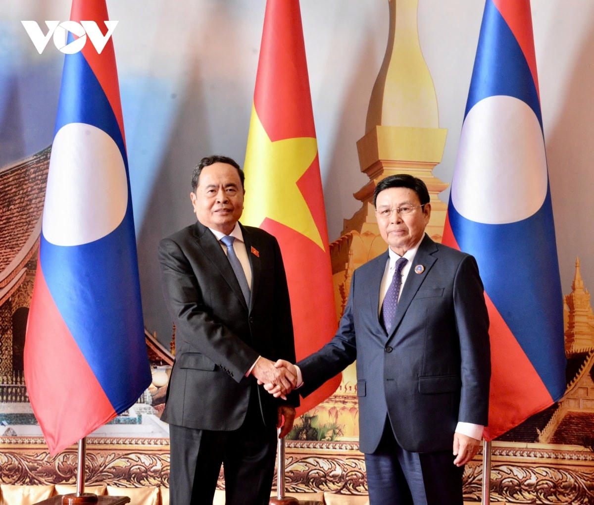 chủ tịch quốc hội trần thanh mẫn hội đàm với chủ tịch quốc hội lào saysomphone phomvihane hình ảnh 2 chu tich quoc hoi tran thanh man hoi dam voi chu tich quoc hoi lao saysomphone phomvihane hinh anh 2