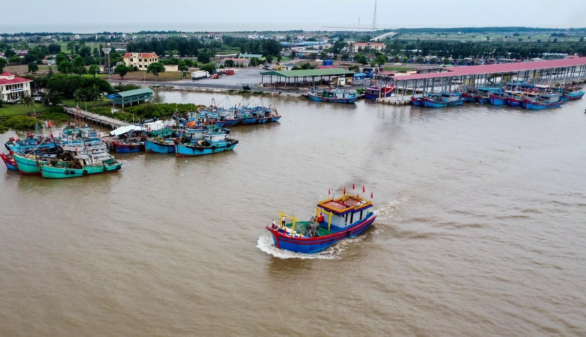 Các bến cá tự phát sẽ được cơ quan chức năng siết chặt quản lý trong thời gian tới. Ảnh: Trọng Tùng.