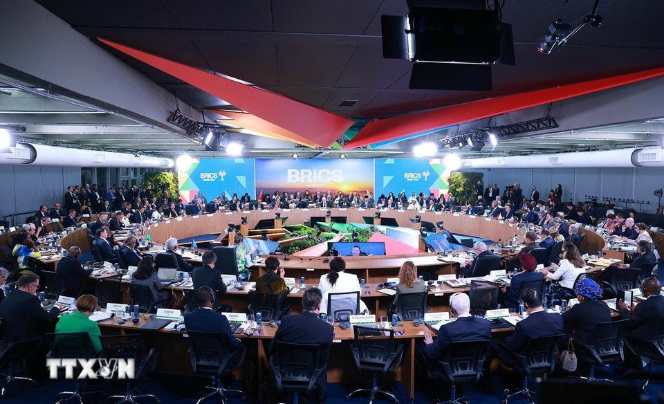 Phiên thảo luận cấp cao Hội nghị Thượng đỉnh BRICS mở rộng 2025 về chủ đề: 