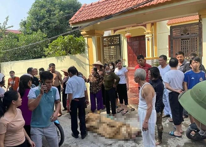 Vụ hỏa hoạn khiến bà Đ. bị bỏng nặng sau vụ phóng hỏa.