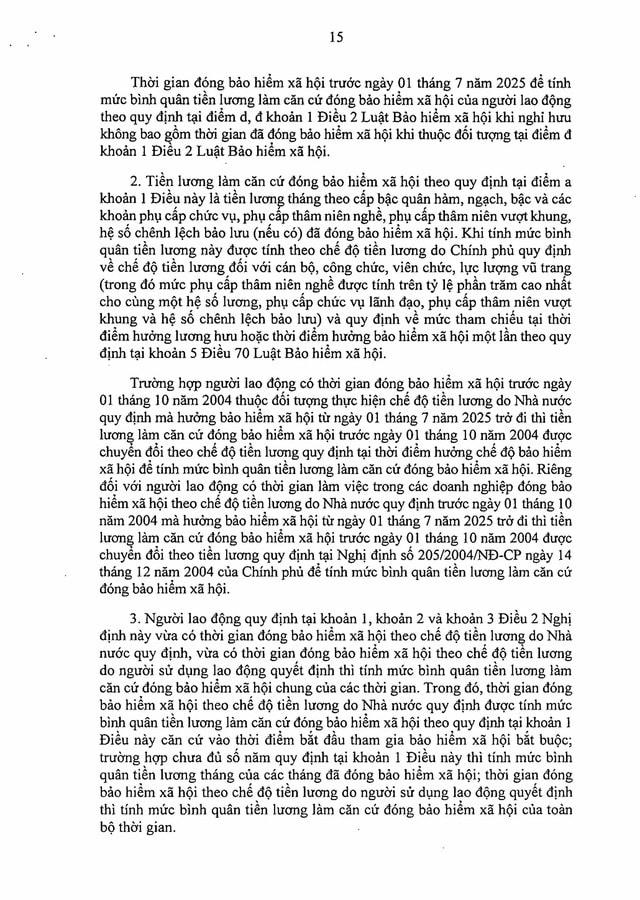 Nghị định 157/2025/NĐ-CP: Quy định mới về lương hưu, lộ trình nghỉ hưu, trợ cấp... đối với quân nhân, Công an, dân quân thường trực- Ảnh 15.
