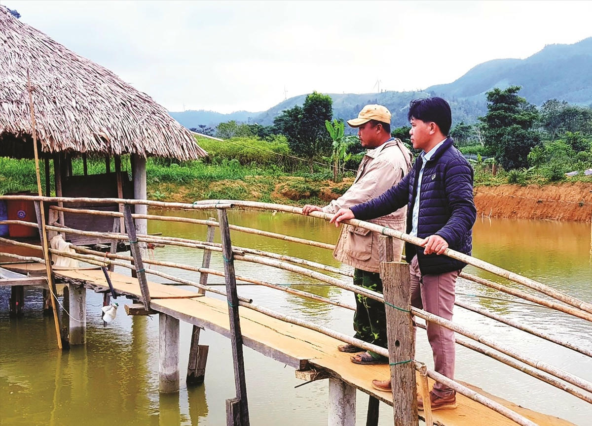 Người dân đang nỗ lực làm giàu từ nguồn quỹ đất được chính quyền giao.