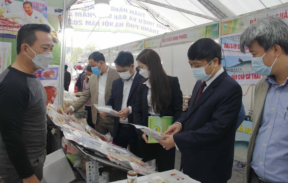 Sở Nông nghiệp và Phát triển nông thôn Hà Nội xúc tiến tiêu thụ nông sản.