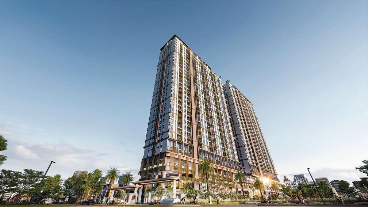 Phối cảnh dự án Phú Đông SkyOne của Phú Đông Group. Ảnh: phudonggroup.com