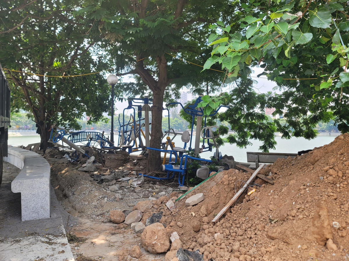 [ẢNH] Hà Nội: Diện mạo mới đang dần hình thành của hồ Xã Đàn