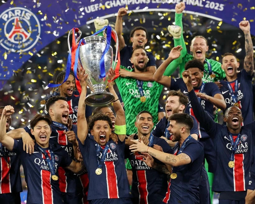 PSG lần đầu giành chức vô địch Champions League. (Nguồn: Getty Images)
