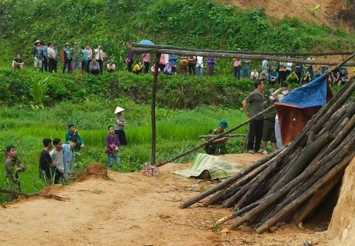 Hiện trường vụ việc. Ảnh: CQCA