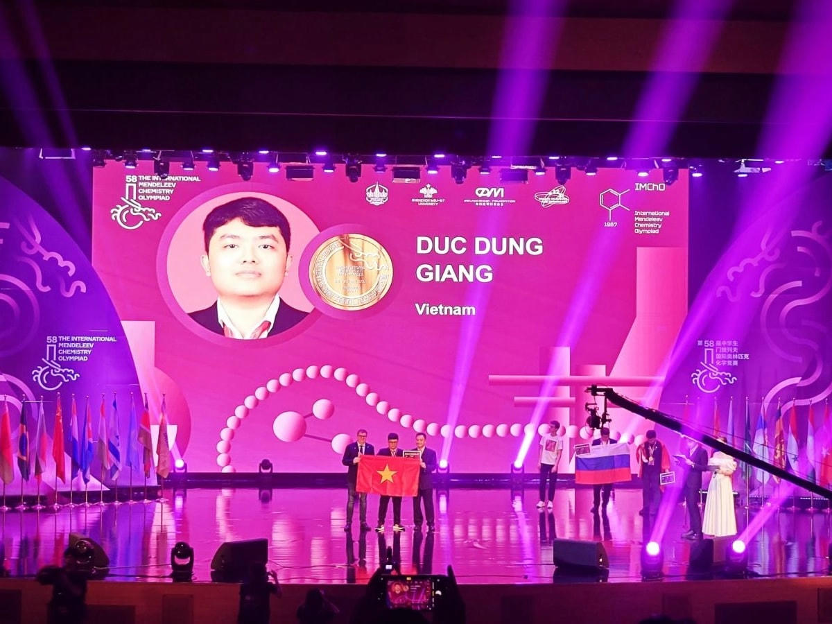 10/10 học sinh Việt Nam đạt giải tại kỳ thi hóa khó nhất hành tinh - 1 10/10 học sinh Việt Nam đạt giải tại kỳ thi hóa khó nhất hành tinh - 1