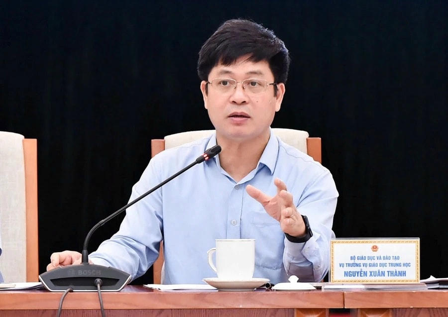 Ông Nguyễn Xuân Thành, Vụ trưởng Vụ Giáo dục Trung học, Bộ GDĐT.